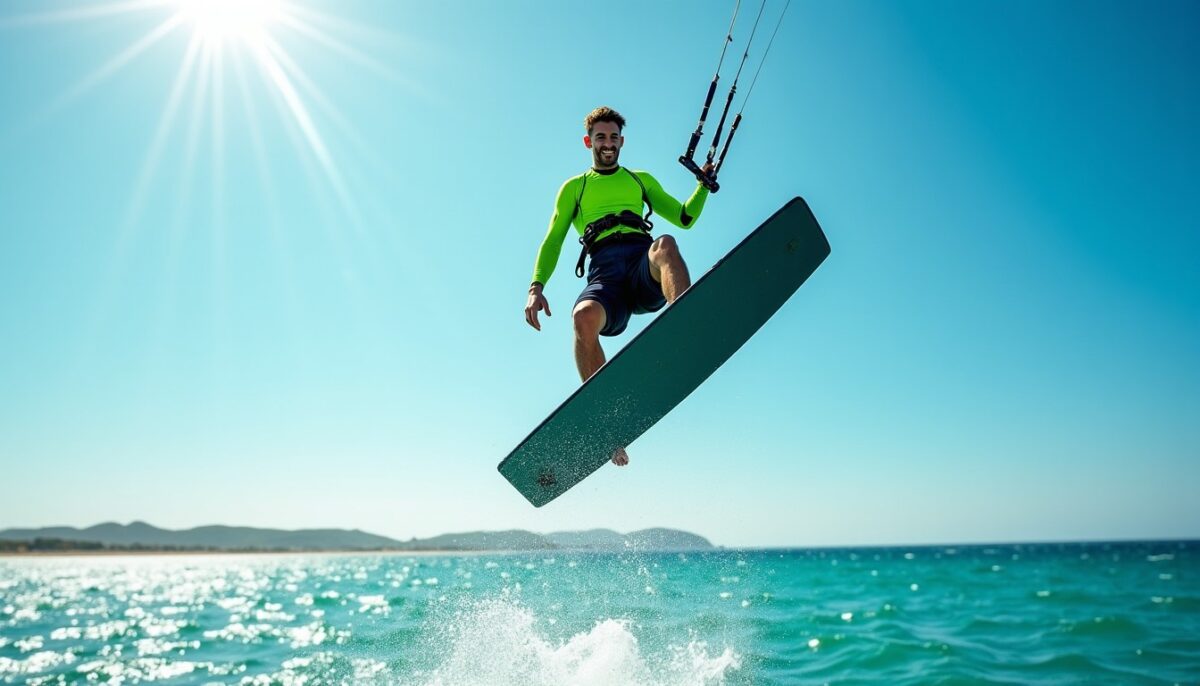 Kitesurf saut : timing, technique et sécurité pour gagner en hauteur sans brûler les étapes